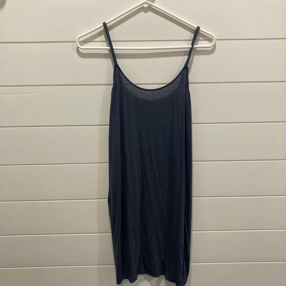 Soma Women's Grey and Blue Dress - Picture 5 of 6